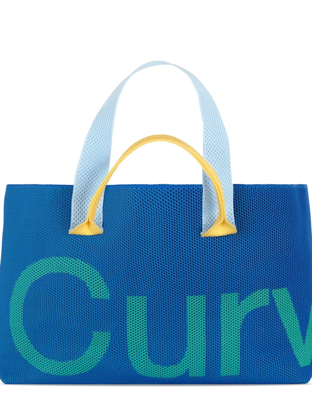 Curves by Sean Brown Curves Perforated Knit Tote- Monét